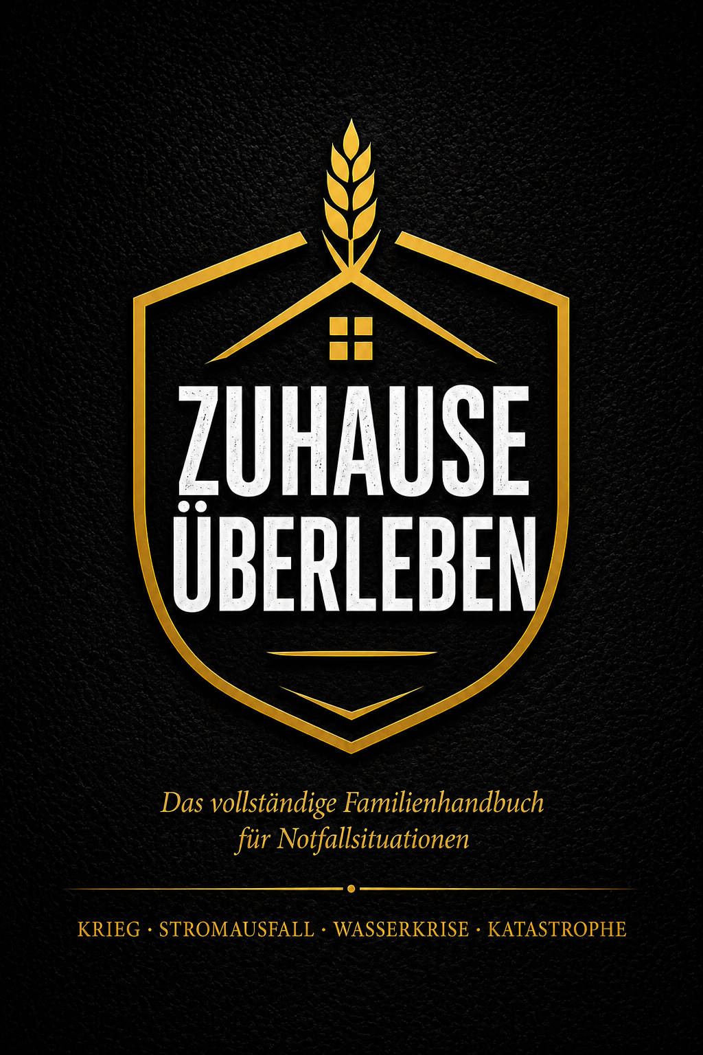 ZUHAUSE ÜBERLEBEN — Das vollständige digitale Familienhandbuch für Notfallsituationen